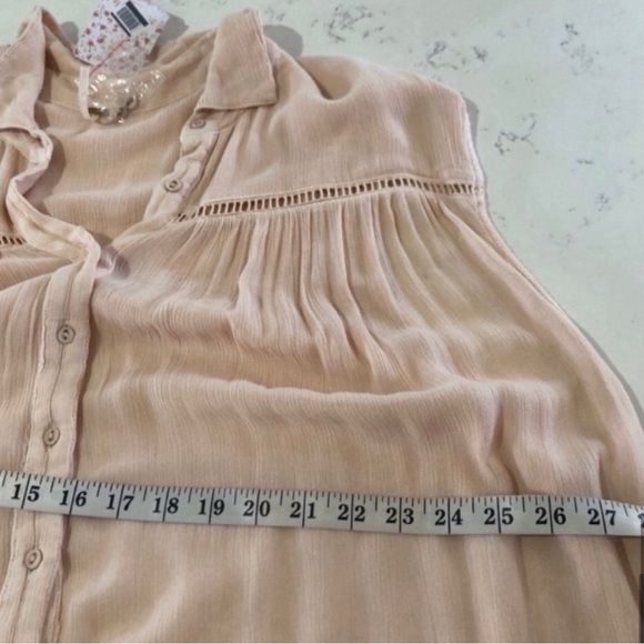 Free People Pretty Cozy Maxi Smock Dress Ecru maxi - Picture 11 of 16